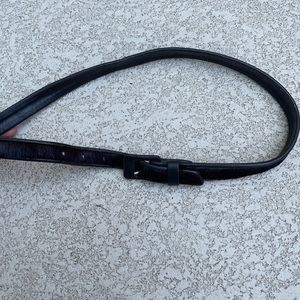Dark Brownish Black YSL Yves Saint Laurent Belt